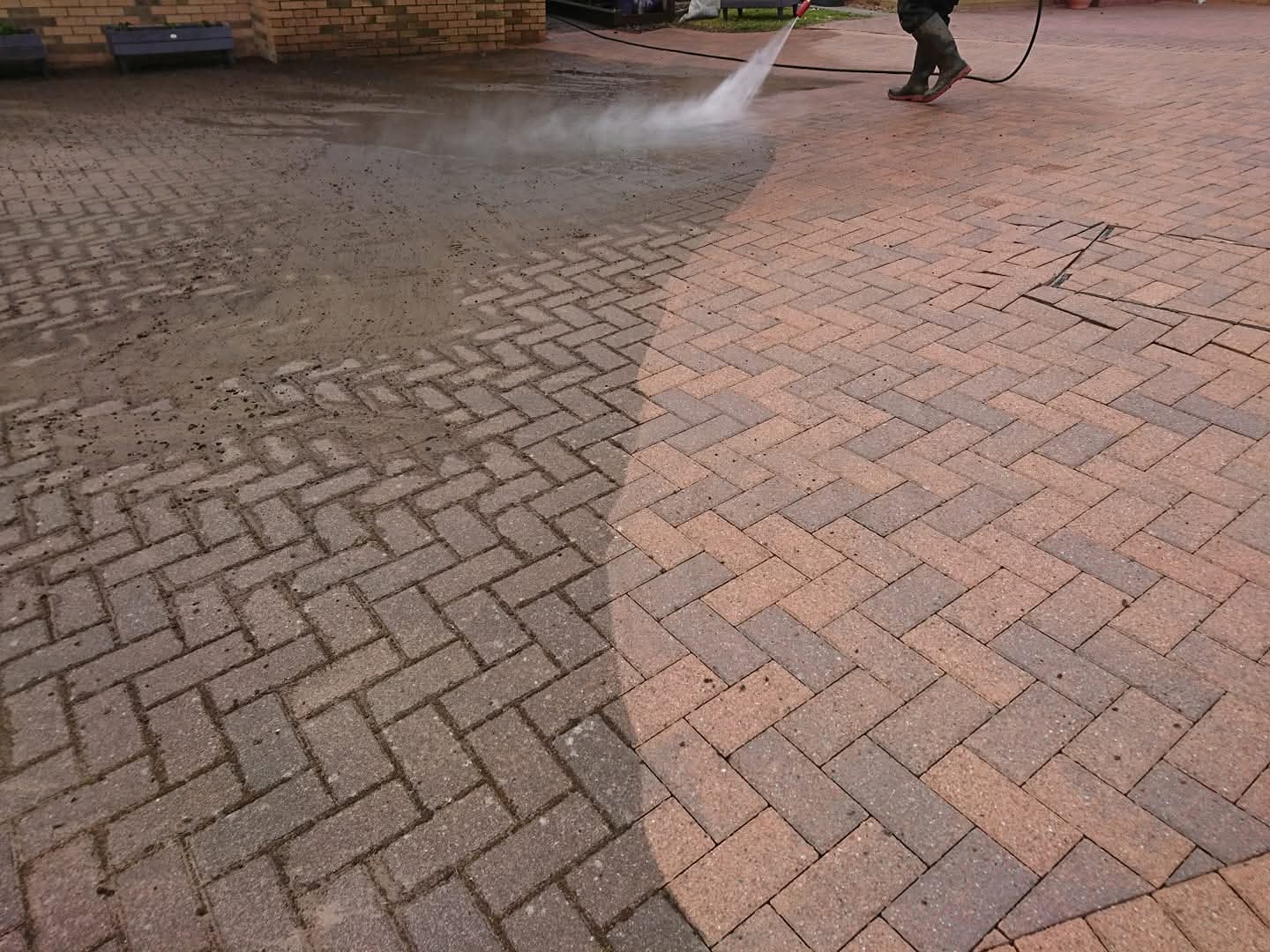 Driveway cleaning