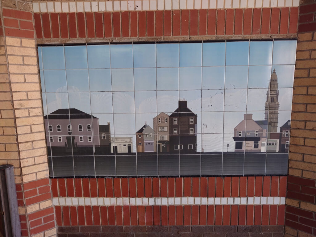 Graffiti removal — after